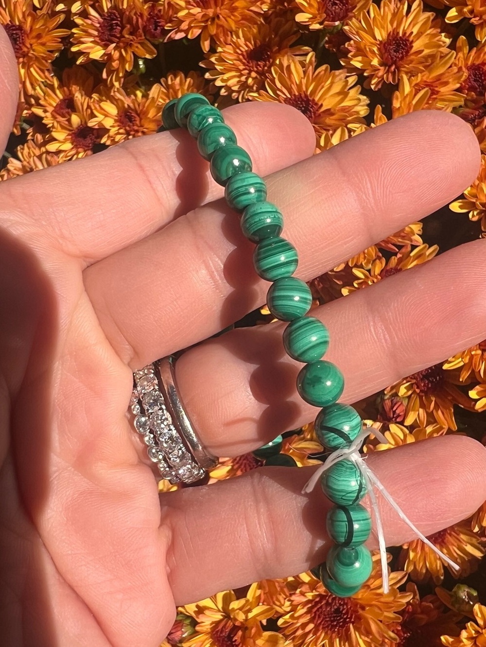 Malachite (1) Bracelet - crystal